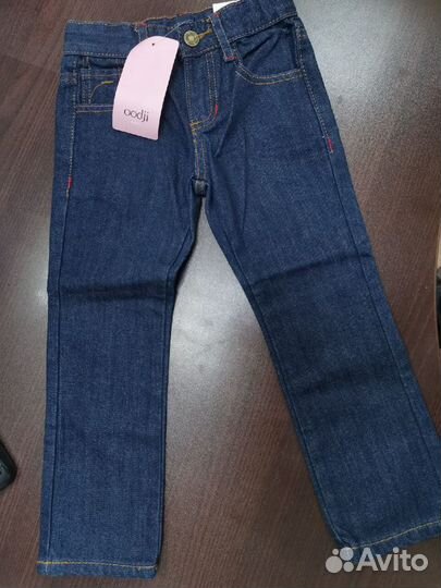 Джинсы детские унисекс 98 см Oodji
