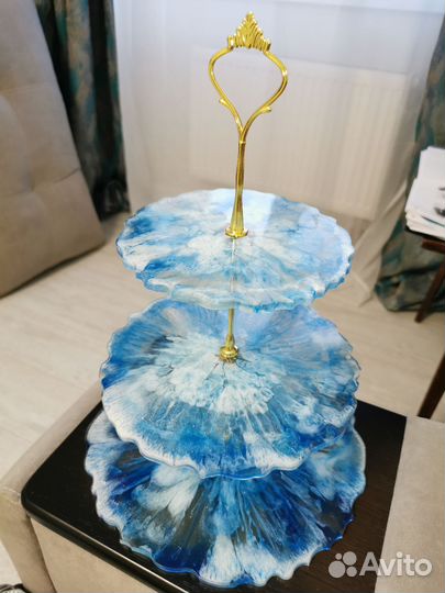 Фруктовница из эпоксидной смолы