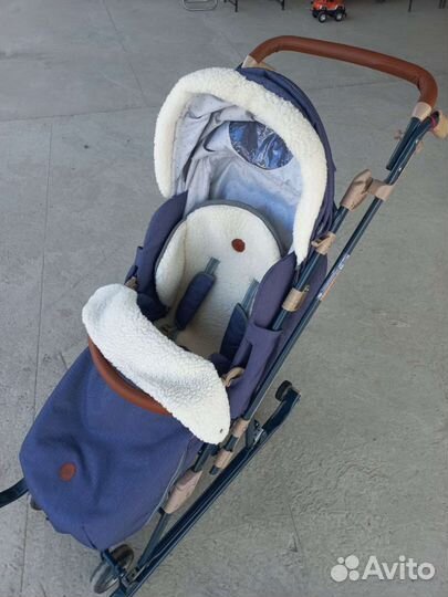 Санки коляска ника 7 8