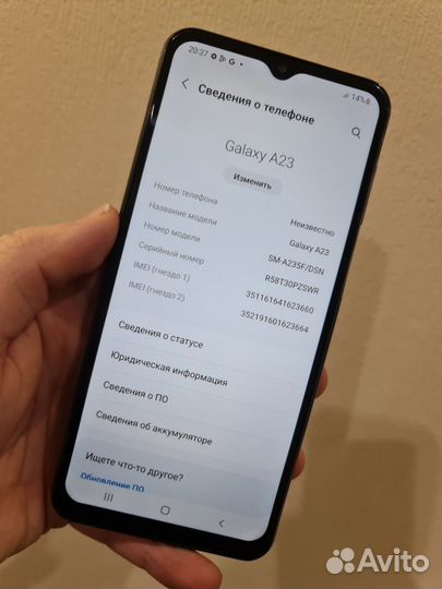 Samsung Galaxy A23, 4/64 ГБ