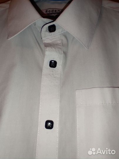 Рубашки школьные 134 для мальчика