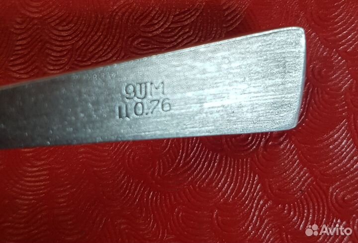 Набор мельхиоровых чайных и кофейных ложек СССР