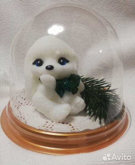 Мыло ручной работы зайка