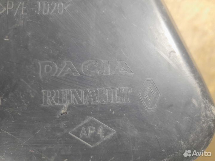 Дефлектор радиатора правый Renault Duster (2010+)