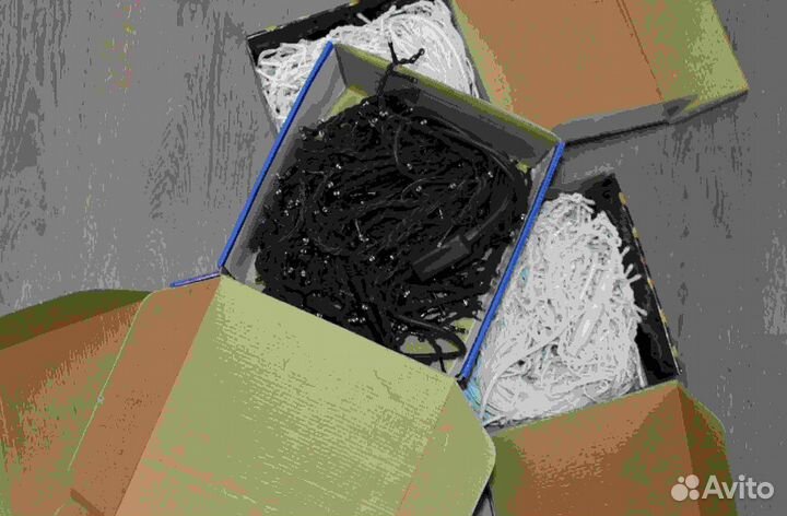 Гирлянда бахрома 25м