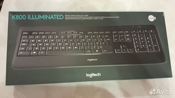 Клавиатура logitech к800