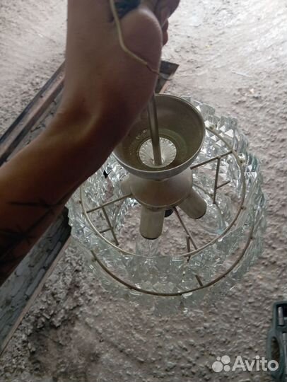 Хрустальная люстра СССР