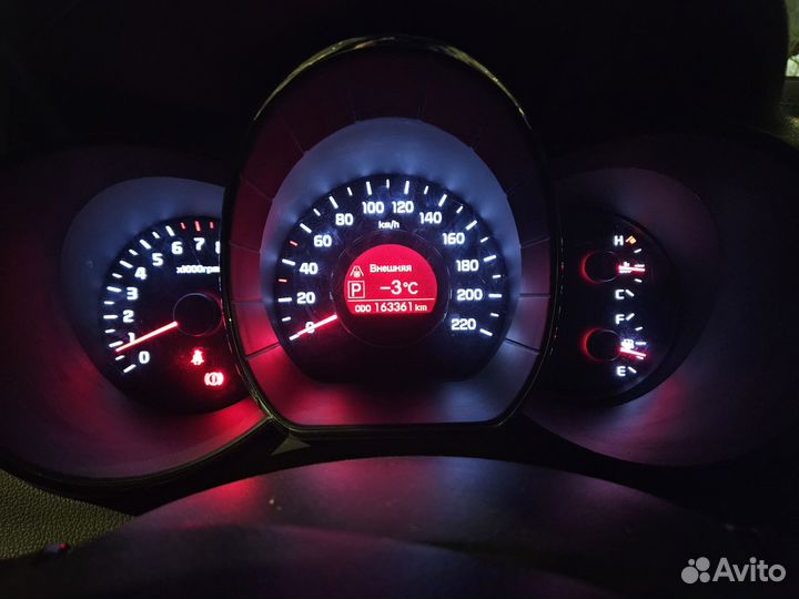 Kia Rio 1.6 AT, 2014, 163 361 км