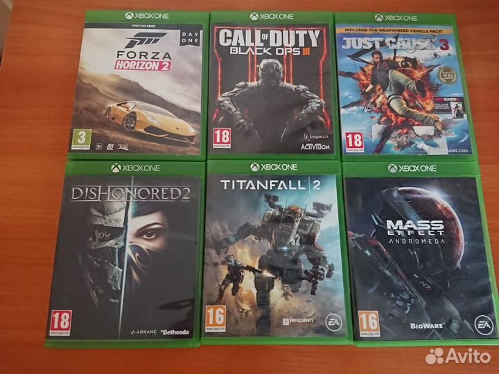 Диски для Xbox One