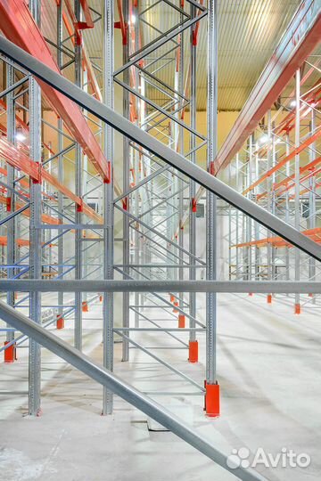 Стеллажи паллетные Для склада Фронтальные