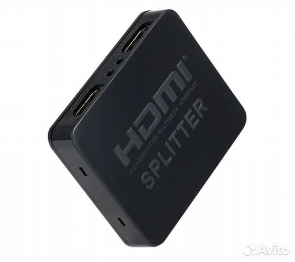 Hdmi splitter активный, на 2 выхода с поддержкой 4