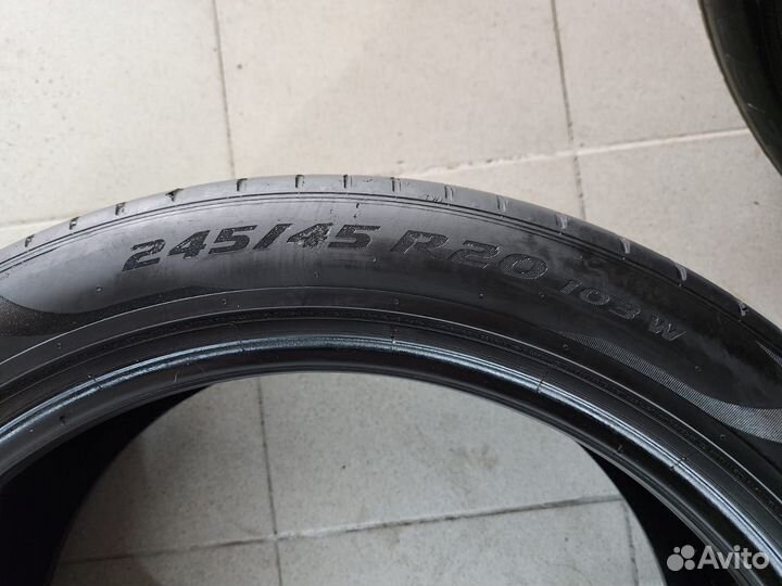 Pirelli P Zero 245/45 R20 и 275/40 R20 106W