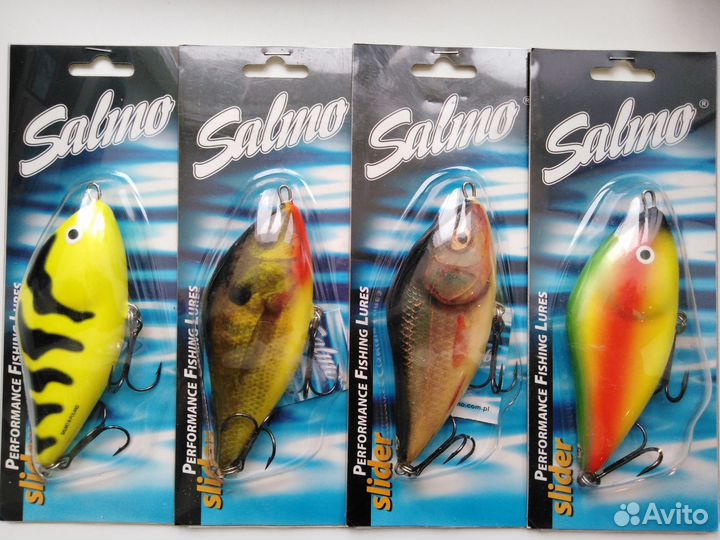 Джерки Salmo Slider 12F, 10F и 16S