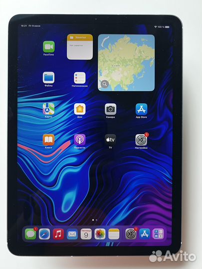 iPad Air 4 2020 64GB Wi-Fi + SIM, Blue, как новый