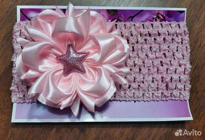 Повязка на голову для девочки