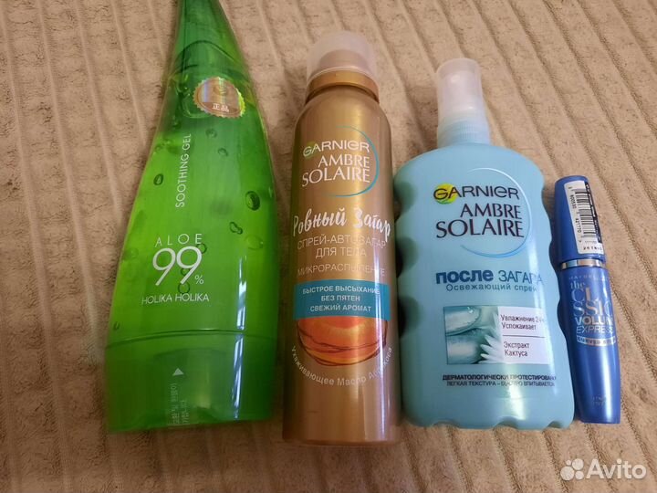 Aлоэ holika тушь maybelline автозагар garnier