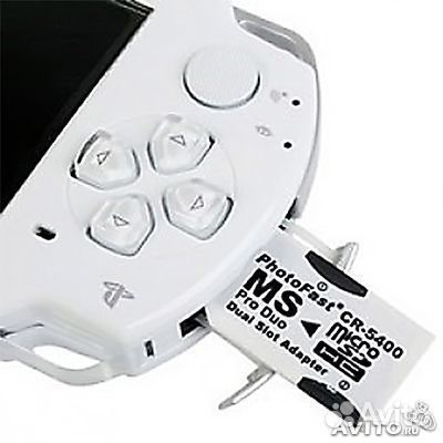 Переходник microSD - MS Pro Duo для PSP Sony