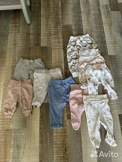 Вещи на девочку пакетом 56-68р-р