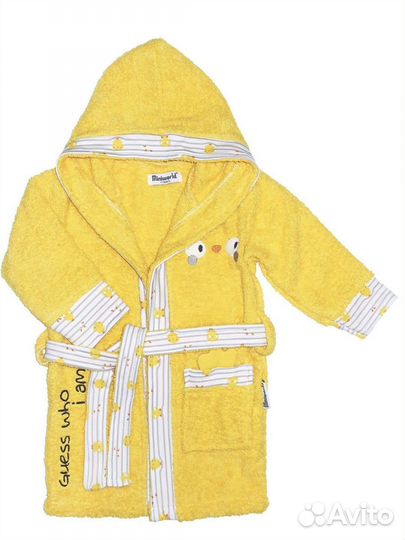 Детский махровый халат (Турция) р.92