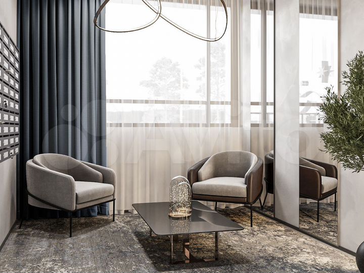 3-к. квартира, 55,8 м², 6/25 эт.