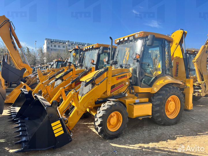 Экскаватор-погрузчик Zauberg EF 3W, 2023