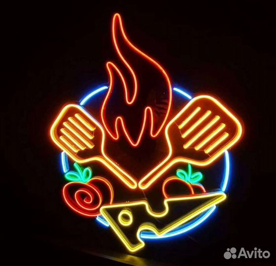 Неоновая вывеска