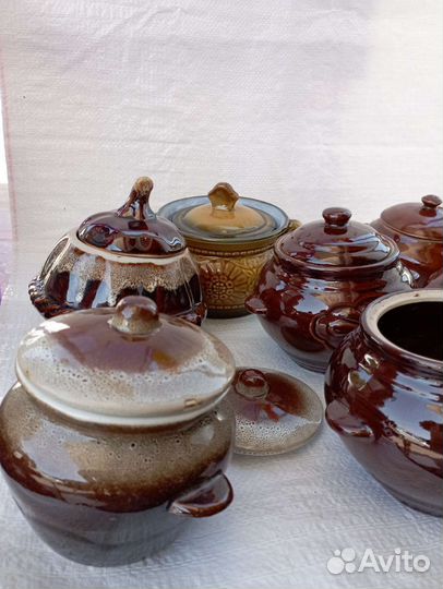 Горшочки для запекания керамика СССР