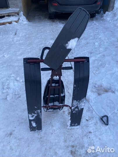 Детский снегокат бу