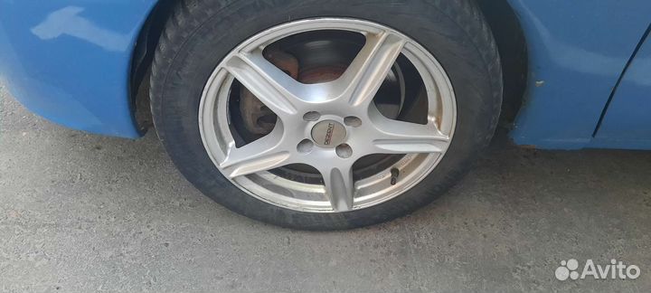 Литые диски r16 4x100 с резиной обмен