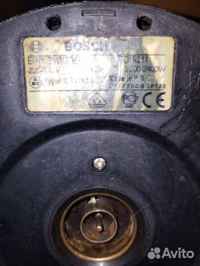 Чайник электрический bosch бу