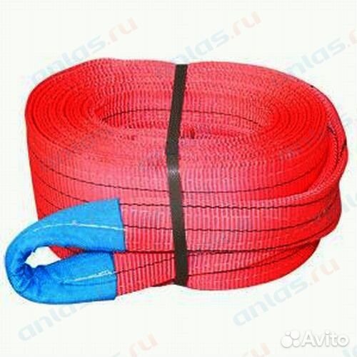 Трос буксировочный лента 42 т 6 м петля