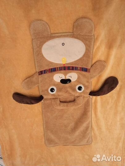 Плед детский плюшевый