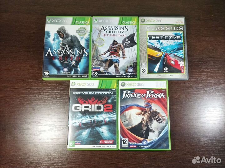 Игры на Xbox 360 лицензия