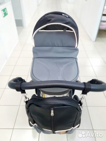 Коляска 2 в 1 на больших колесах