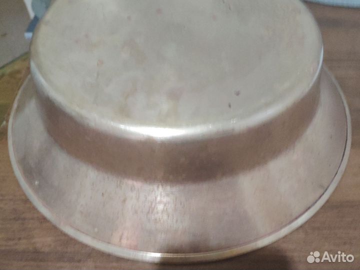 Медный таз для варенья СССР