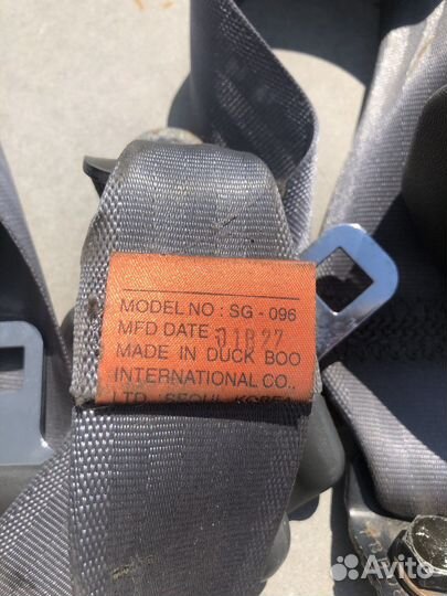 Kia sportage 1 ремни безопасности