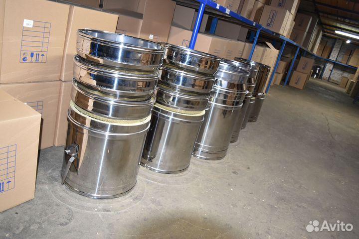 Дымоходы из нержавеющей стали от производителя