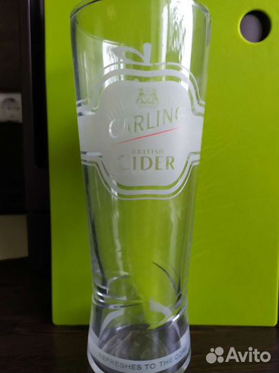 Бокал для сидра Carling. Ёмкость пинта