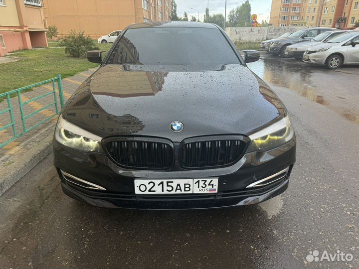 Передние фары LED BMW G30/бмв Г30 дорест