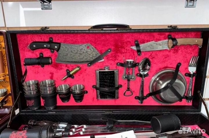 Подарочный набор для мужчины с шампурами