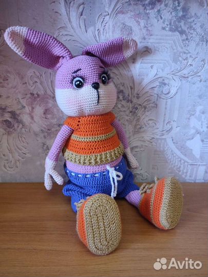 Мягкая игрушка заяц