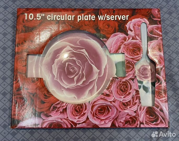 Блюдо для торта с лопаткой