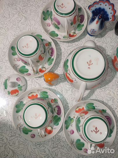 Чайный сервиз дфз 