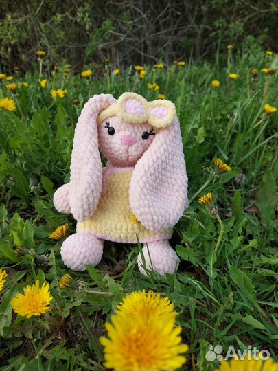 Игрушка ручной работы Зайка2