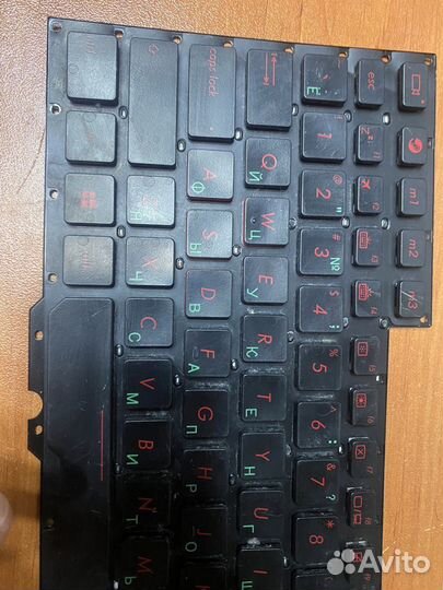 Клавиатура для ноутбука asus rog g751