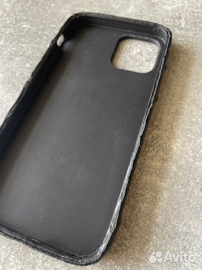 Чехол для Айфон 12 (Страус)