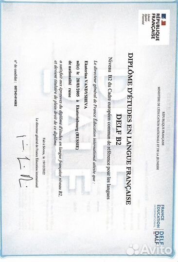 Репетитор по французскому языку