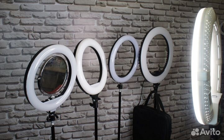 Кольцевая лампа. LED лампа для селфи + штатив