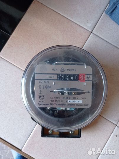 Счетчик электрический бу
