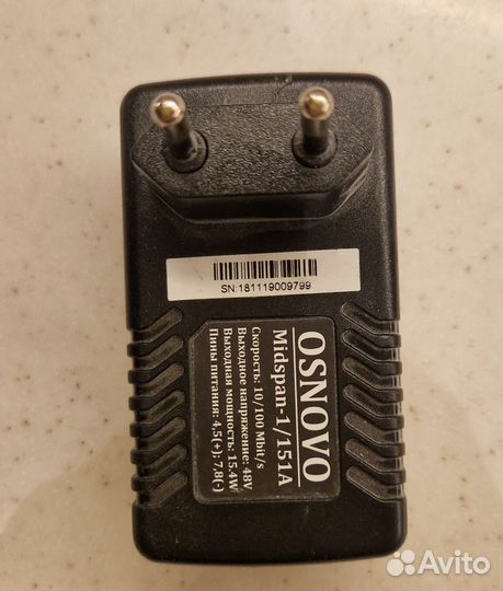 PoE инжектор. Б/у, в отличном состоянии